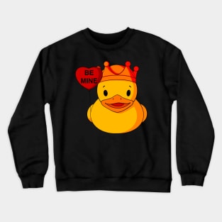 Valentine Prince Rubber Duck Crewneck Sweatshirt